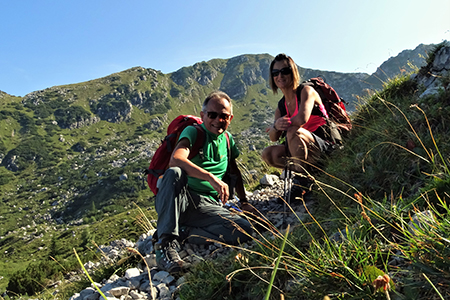 CORNA GRANDE (2089 m) ai Piani di Bobbio da Ceresola di Valtorta il 1 settembre 2019- FOTOGALLERY